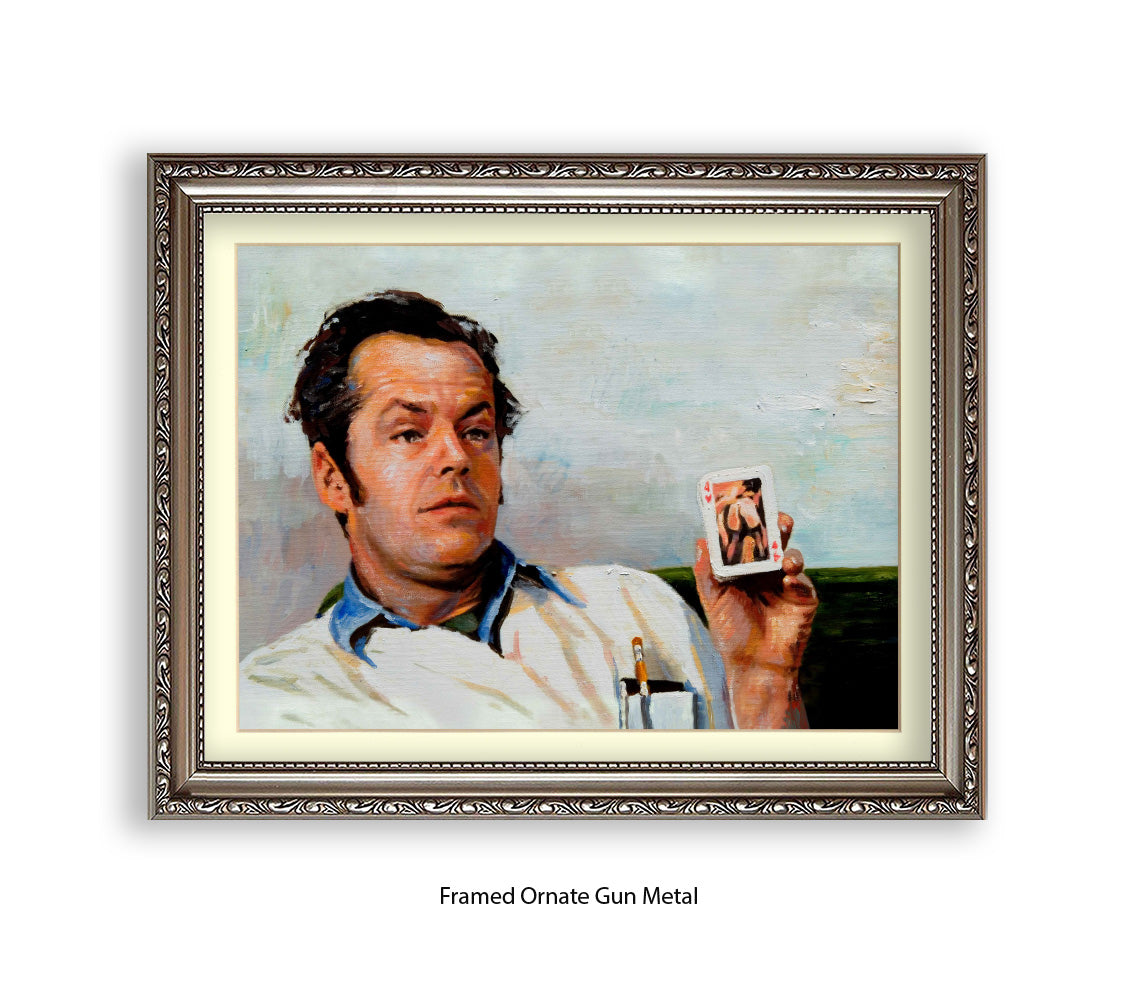 One Flew over the Cuckoo's Nest - Jack - Michael Kozlov Art Print