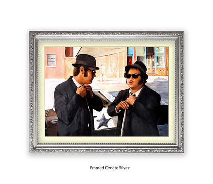 Blues Brothers - Michael Kozlov Art Print