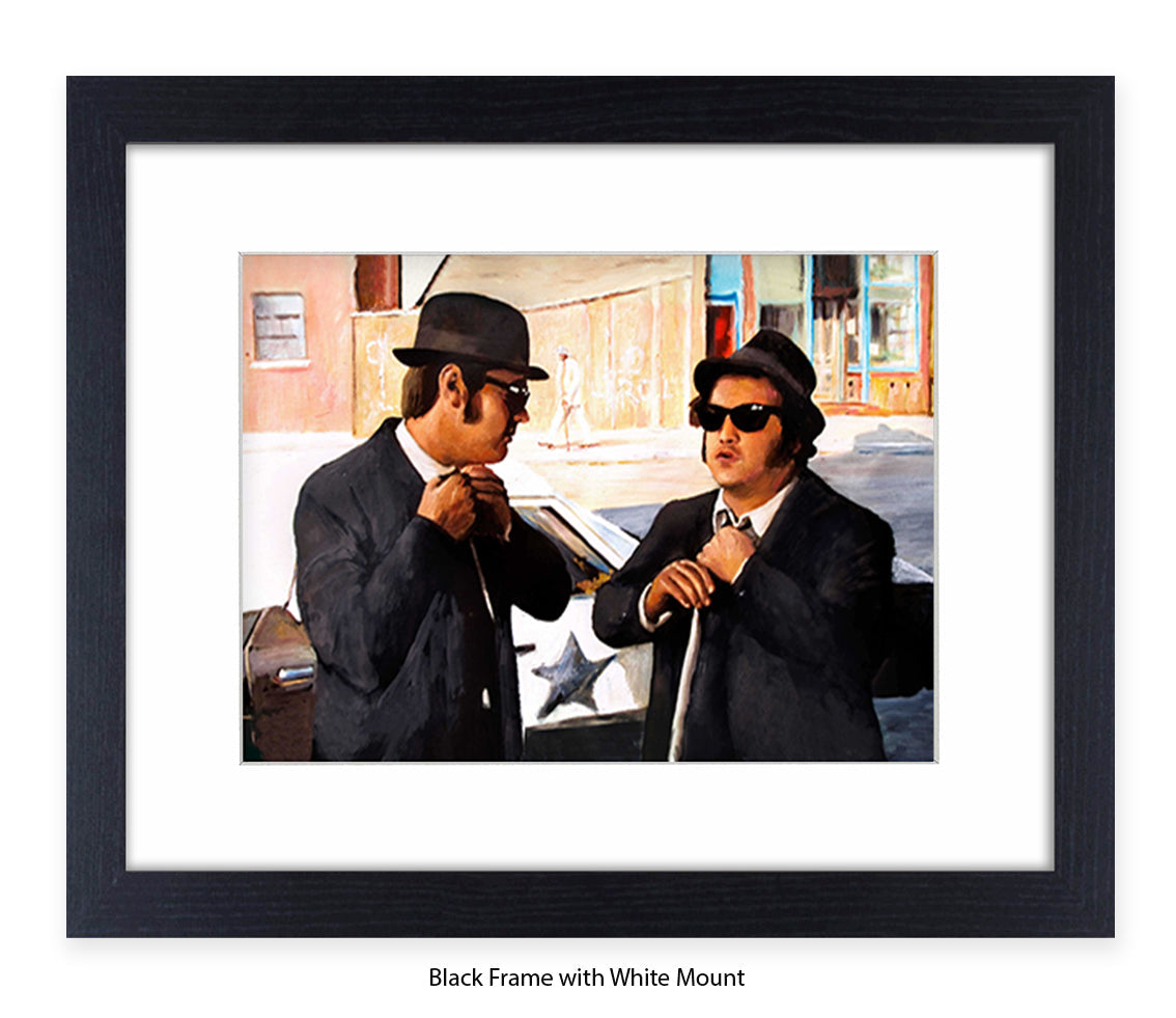 Blues Brothers - Michael Kozlov Art Print