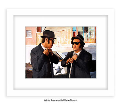 Blues Brothers - Michael Kozlov Art Print