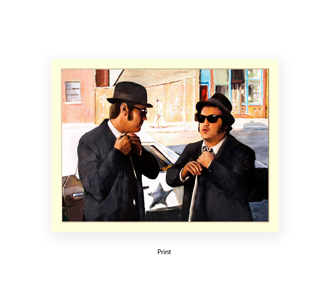 Blues Brothers - Michael Kozlov Art Print