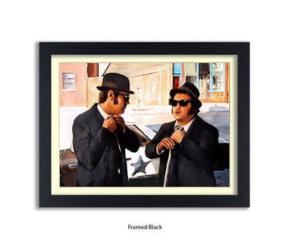 Blues Brothers - Michael Kozlov Art Print
