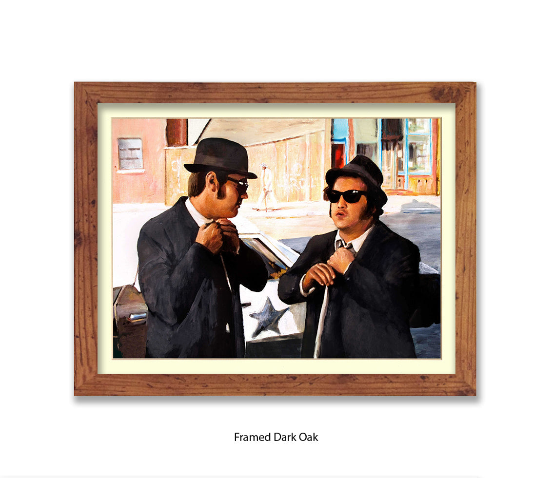 Blues Brothers - Michael Kozlov Art Print