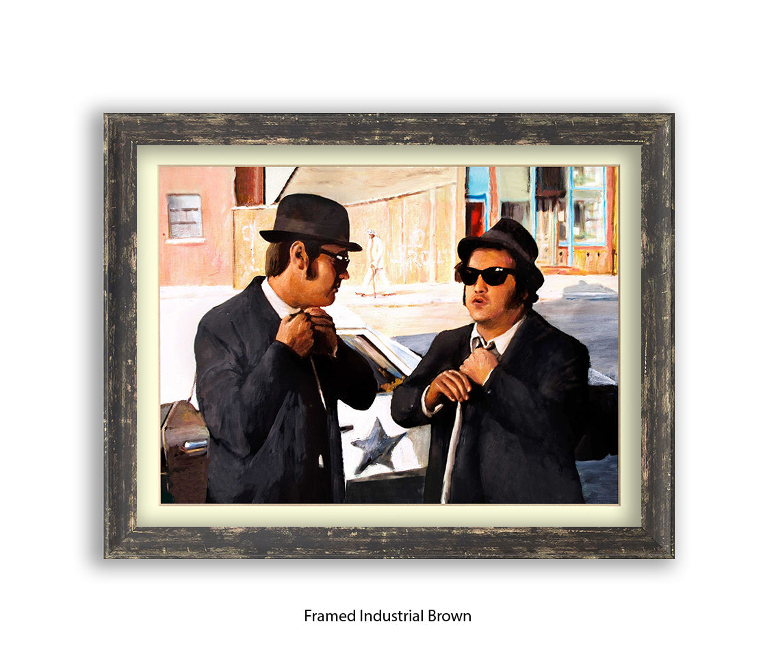 Blues Brothers - Michael Kozlov Art Print