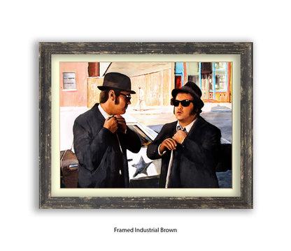 Blues Brothers - Michael Kozlov Art Print