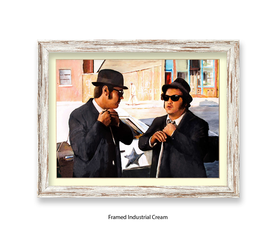 Blues Brothers - Michael Kozlov Art Print