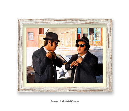 Blues Brothers - Michael Kozlov Art Print