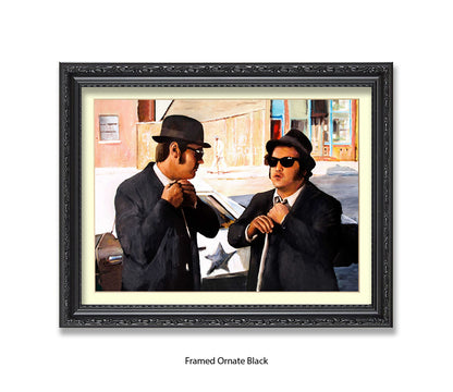 Blues Brothers - Michael Kozlov Art Print