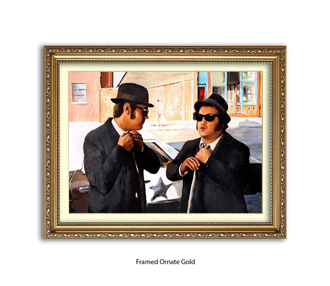 Blues Brothers - Michael Kozlov Art Print