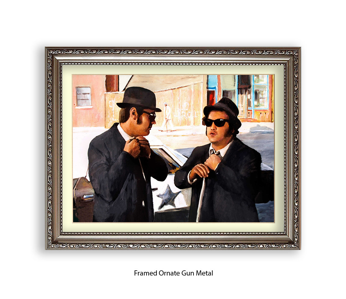 Blues Brothers - Michael Kozlov Art Print