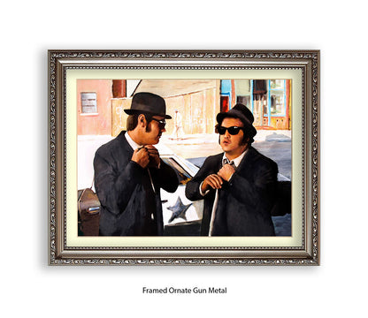Blues Brothers - Michael Kozlov Art Print