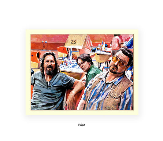 Big Lebowski - Michael Kozlov Art Print