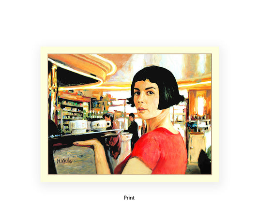 Amelie- Michael Kozlov Art Print