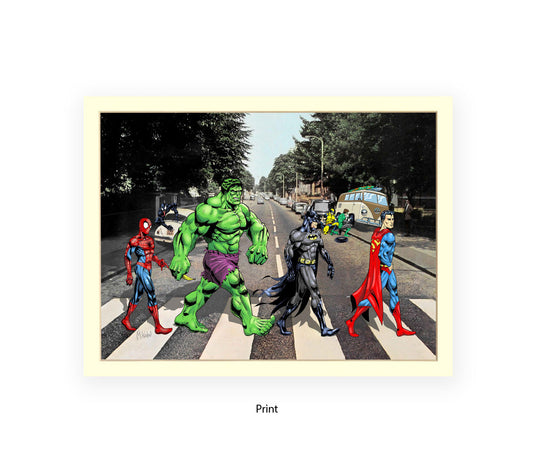 Abbey Road Crossing - Michael Kozlov Art Print