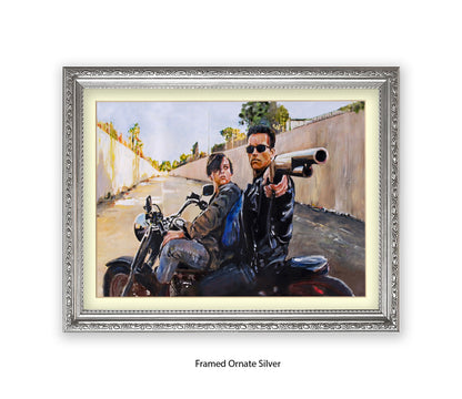 Terminator - Michael Kozlov Art Print