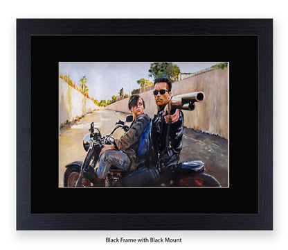 Terminator - Michael Kozlov Art Print