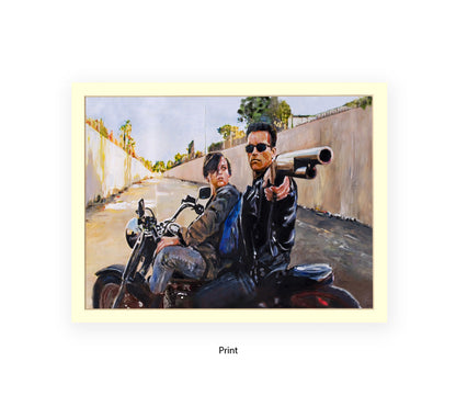 Terminator - Michael Kozlov Art Print