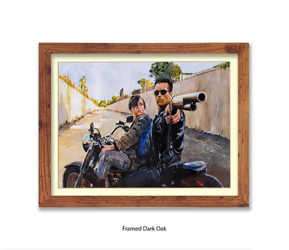 Terminator - Michael Kozlov Art Print