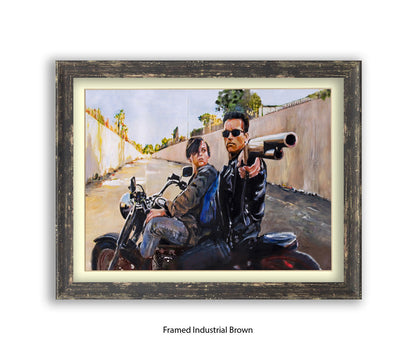 Terminator - Michael Kozlov Art Print