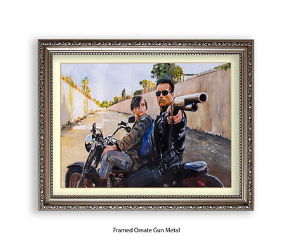 Terminator - Michael Kozlov Art Print