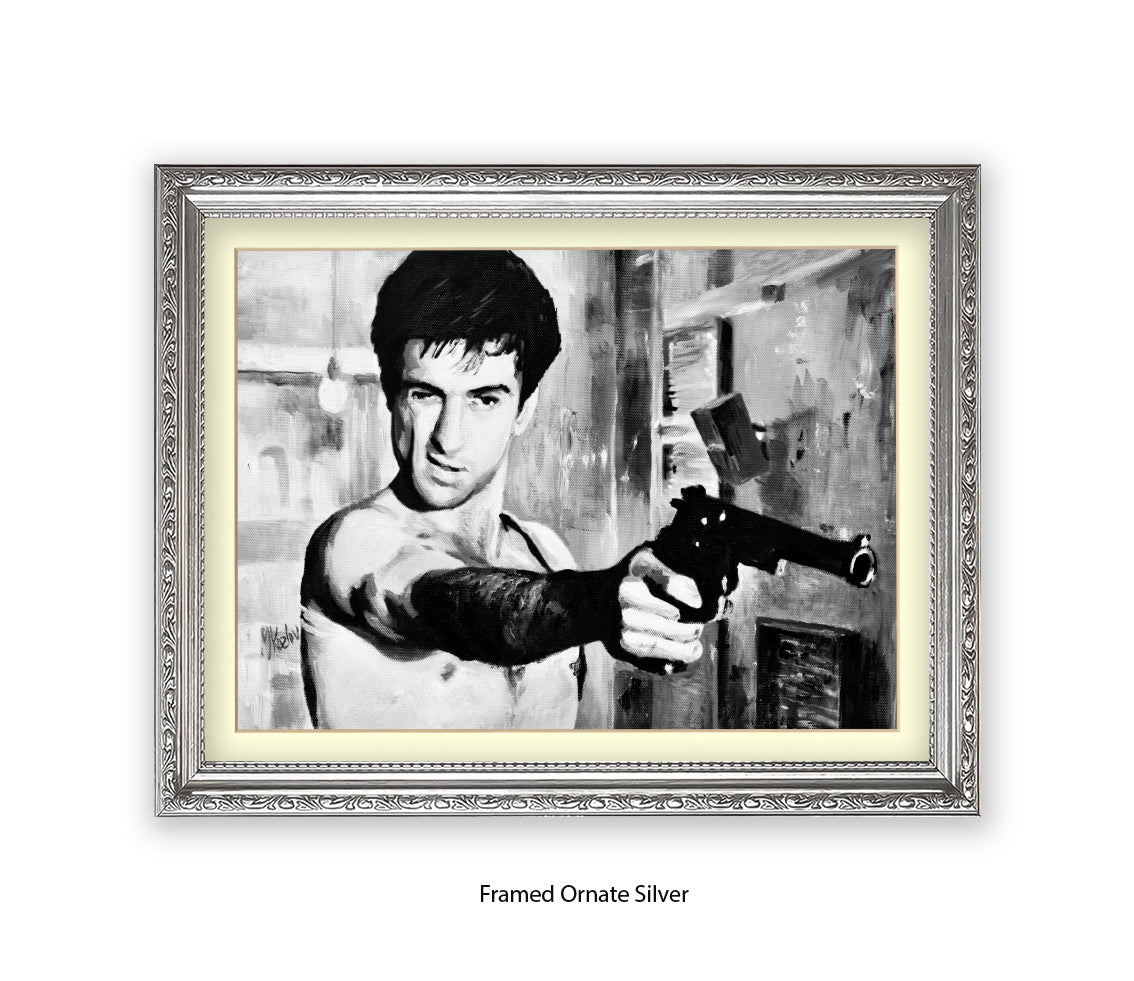 Taxi Driver - Gun - Michael Kozlov Art Print