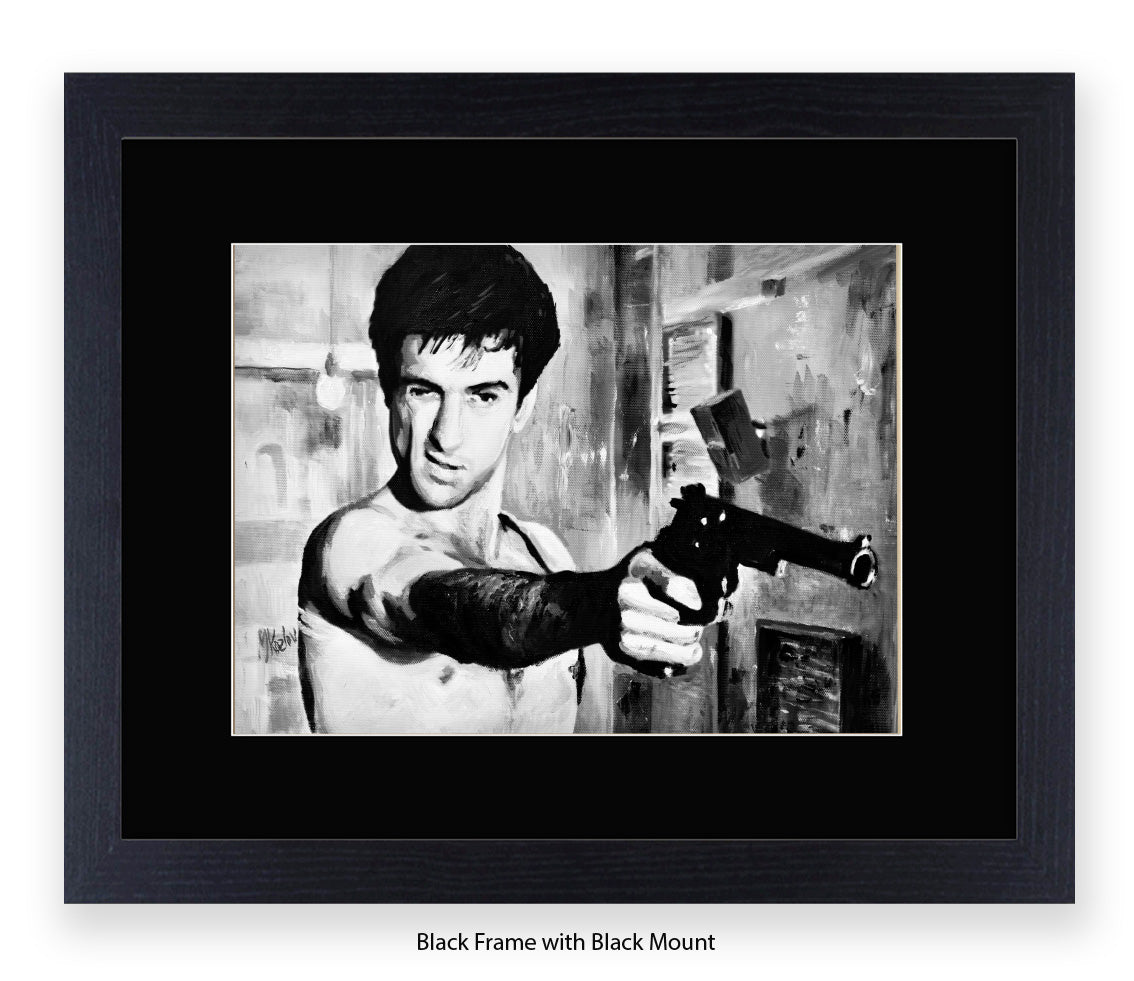 Taxi Driver - Gun - Michael Kozlov Art Print