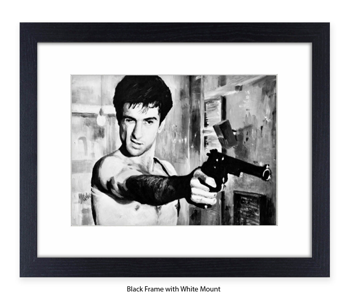 Taxi Driver - Gun - Michael Kozlov Art Print