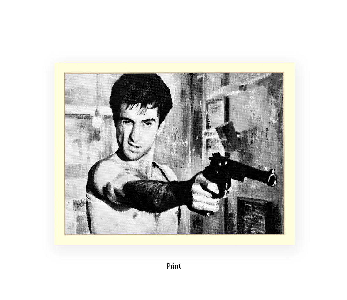 Taxi Driver - Gun - Michael Kozlov Art Print