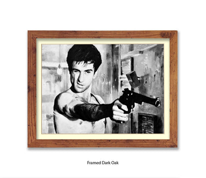 Taxi Driver - Gun - Michael Kozlov Art Print