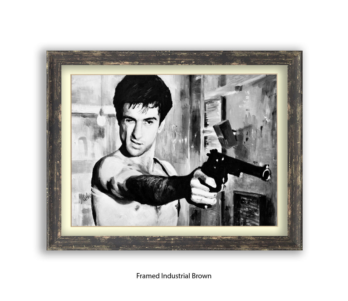 Taxi Driver - Gun - Michael Kozlov Art Print