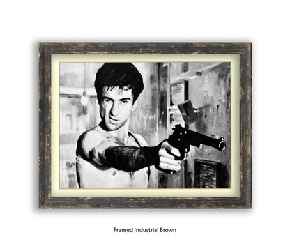 Taxi Driver - Gun - Michael Kozlov Art Print