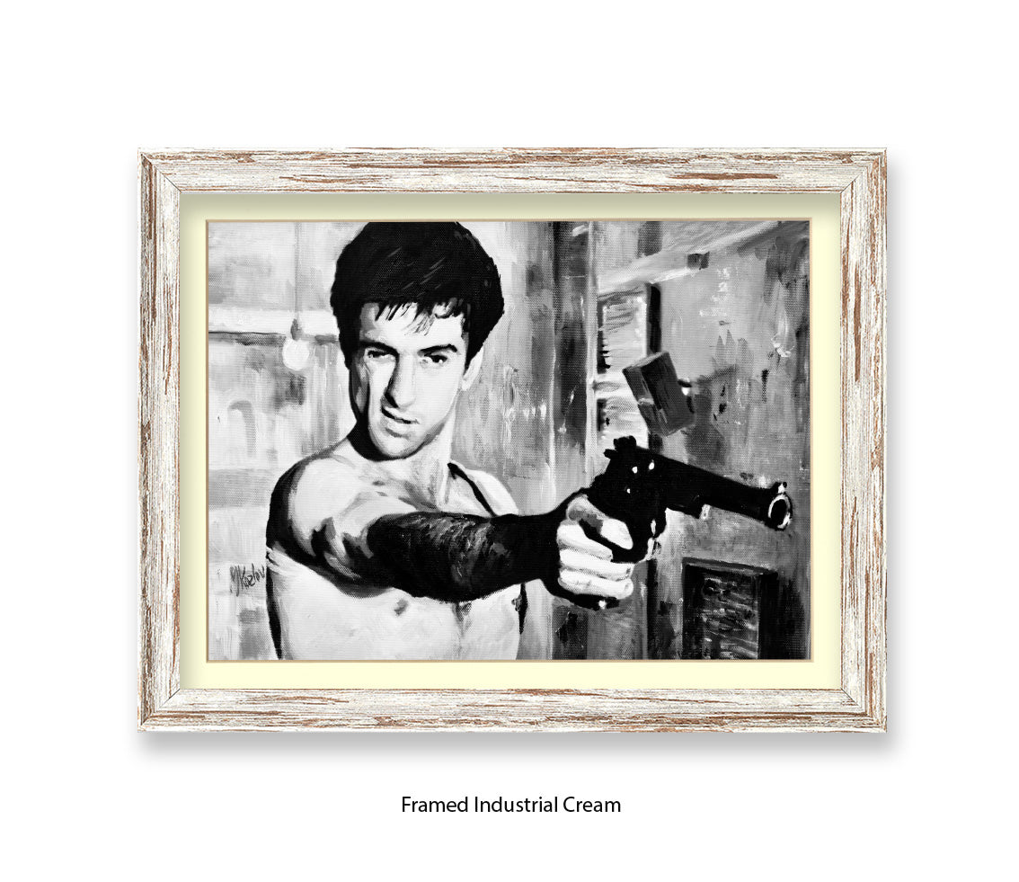 Taxi Driver - Gun - Michael Kozlov Art Print