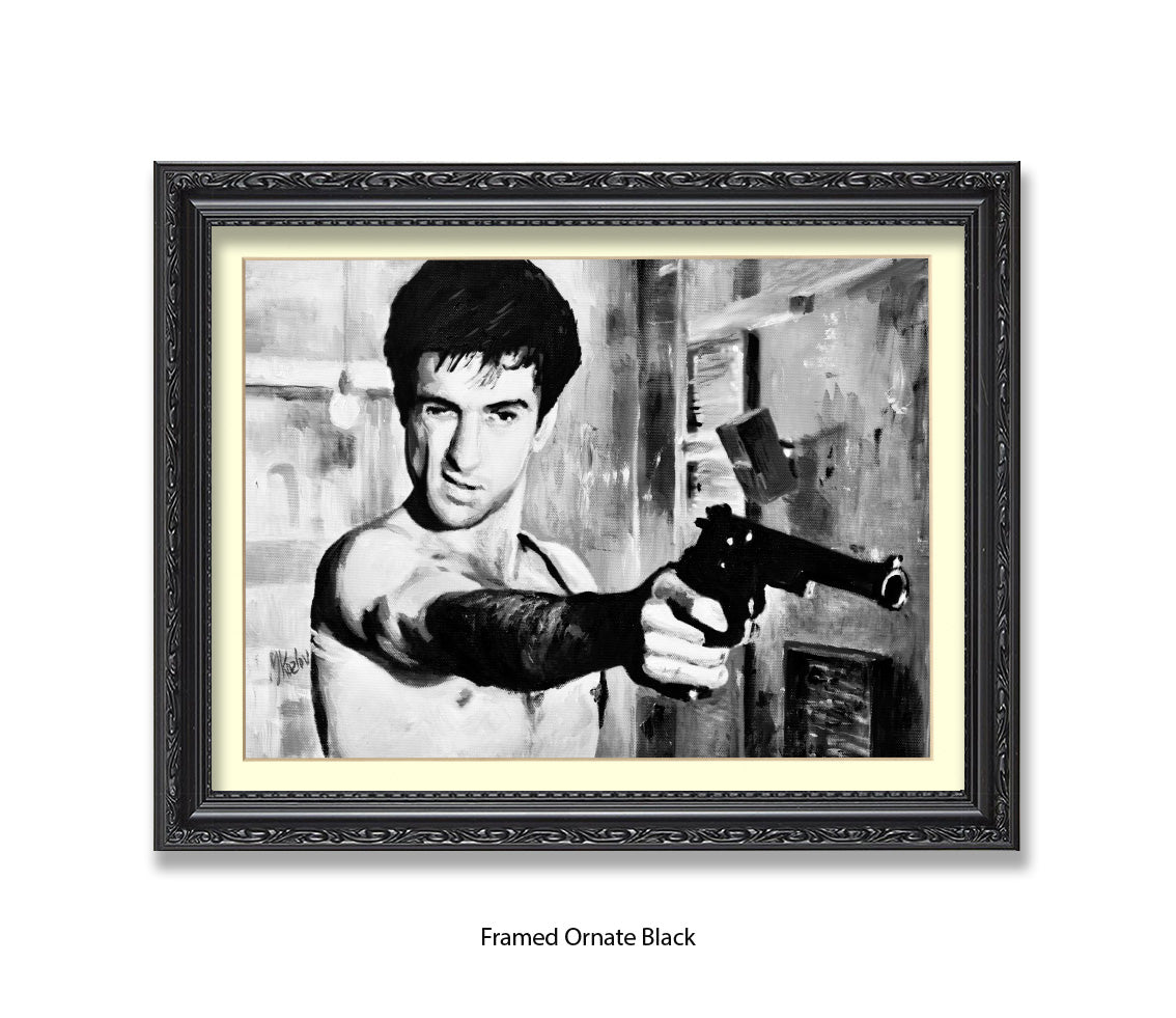 Taxi Driver - Gun - Michael Kozlov Art Print