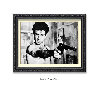 Taxi Driver - Gun - Michael Kozlov Art Print