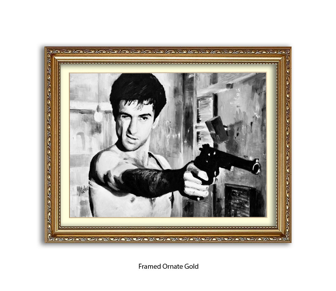 Taxi Driver - Gun - Michael Kozlov Art Print