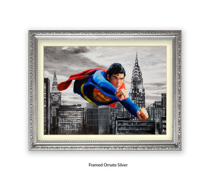 Superman -  Christopher Reeve - Michael Kozlov Art Print