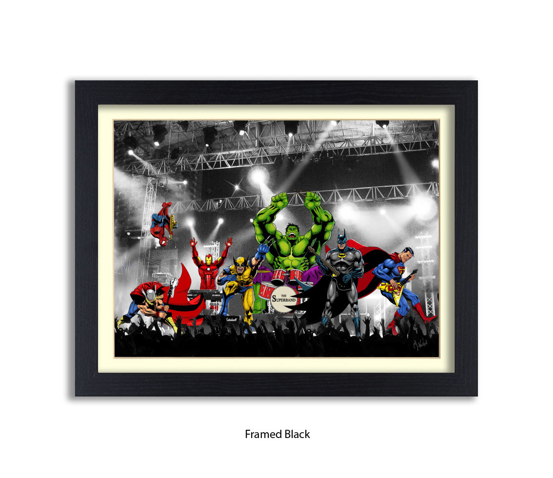 Band On Stage - Michael Kozlov Art Print