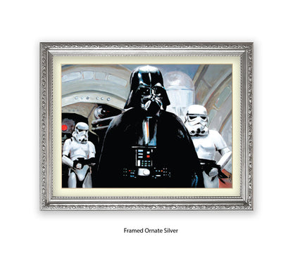 Star Wars - Darth Vader - Stormtroopers - Michael Kozlov Art Print