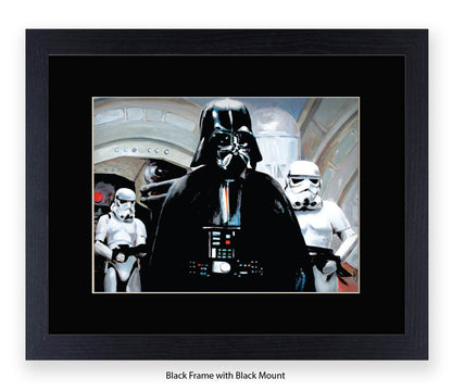Star Wars - Darth Vader - Stormtroopers - Michael Kozlov Art Print
