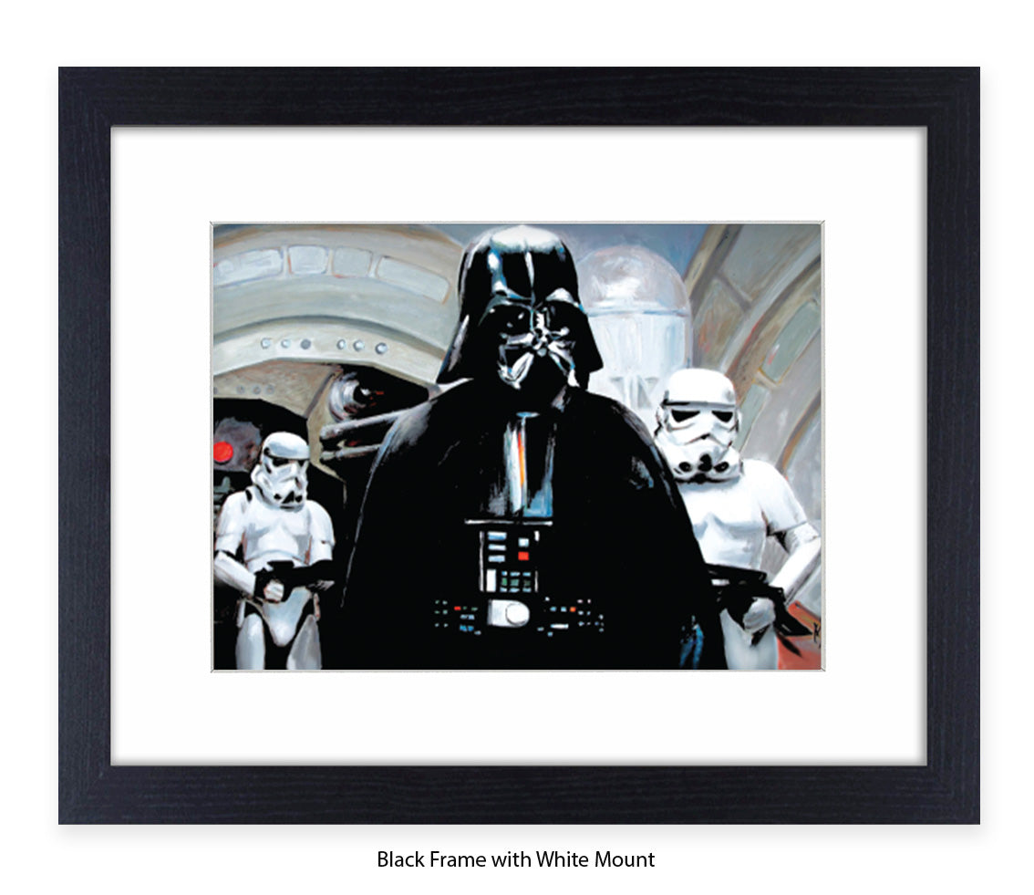 Star Wars - Darth Vader - Stormtroopers - Michael Kozlov Art Print