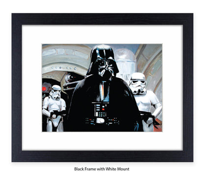Star Wars - Darth Vader - Stormtroopers - Michael Kozlov Art Print