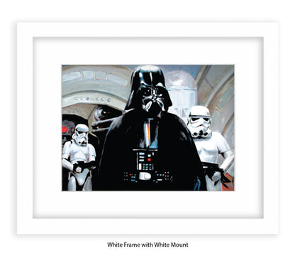 Star Wars - Darth Vader - Stormtroopers - Michael Kozlov Art Print
