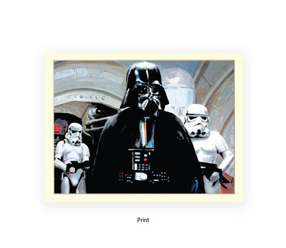 Star Wars - Darth Vader - Stormtroopers - Michael Kozlov Art Print