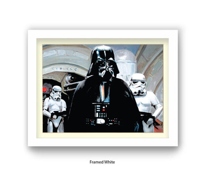 Star Wars - Darth Vader - Stormtroopers - Michael Kozlov Art Print