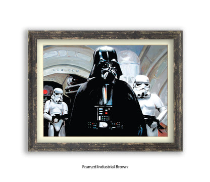 Star Wars - Darth Vader - Stormtroopers - Michael Kozlov Art Print