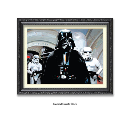 Star Wars - Darth Vader - Stormtroopers - Michael Kozlov Art Print