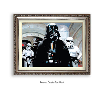Star Wars - Darth Vader - Stormtroopers - Michael Kozlov Art Print