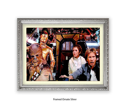 Star Wars - Cockpit - Michael Kozlov Art Print