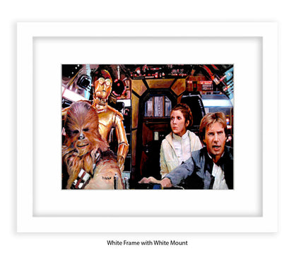 Star Wars - Cockpit - Michael Kozlov Art Print