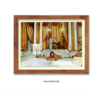 Scarface - Bath - Michael Kozlov Art Print